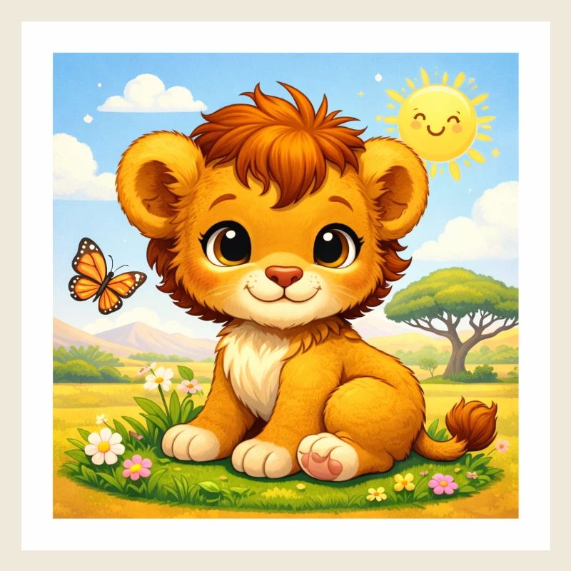 Sunny the Little Lion