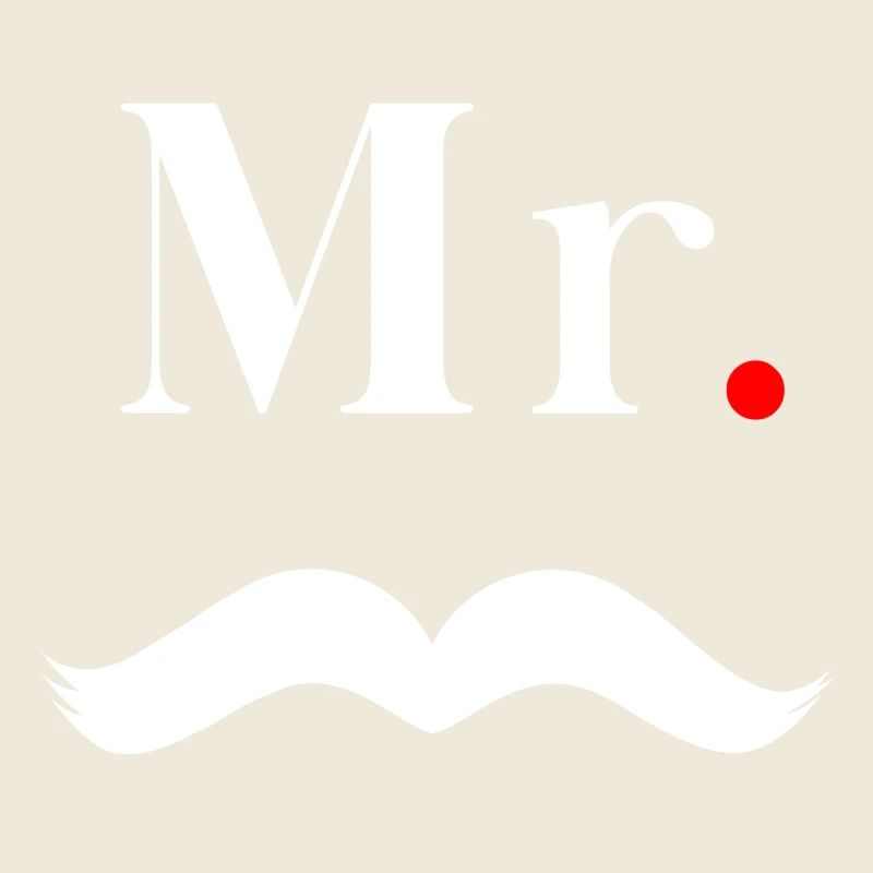 Herr Weißer Schnurrbart