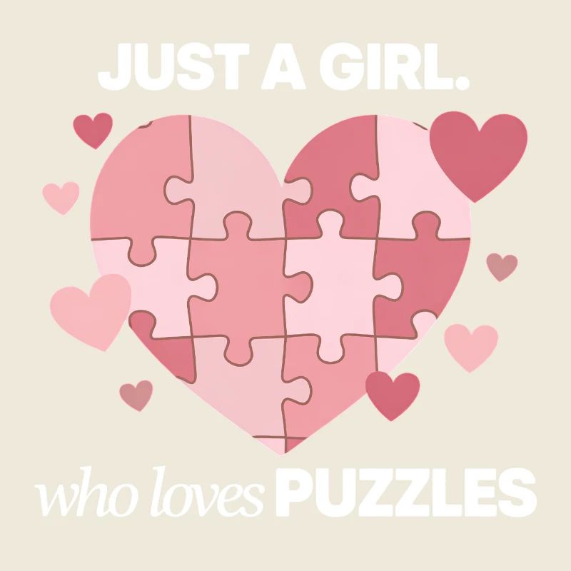 Just a girl, das Puzzles liebt