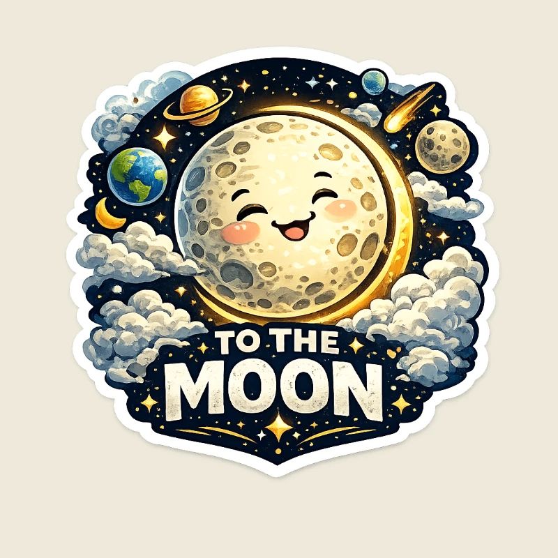 vers la Lune