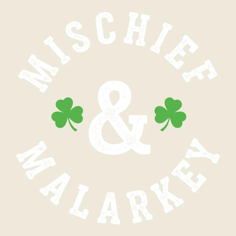 Mischief & Malarkey Shamrock Logo