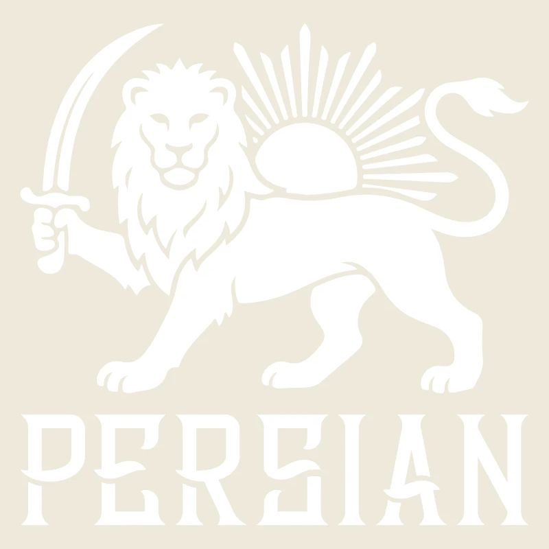 Lion perse Perse Iran