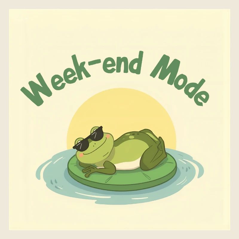 Week-end Mode Grenouille Chill
