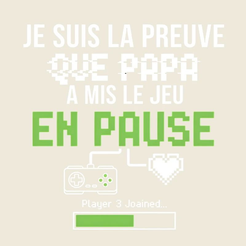 Pause Pixel Vert – Jeu Retro