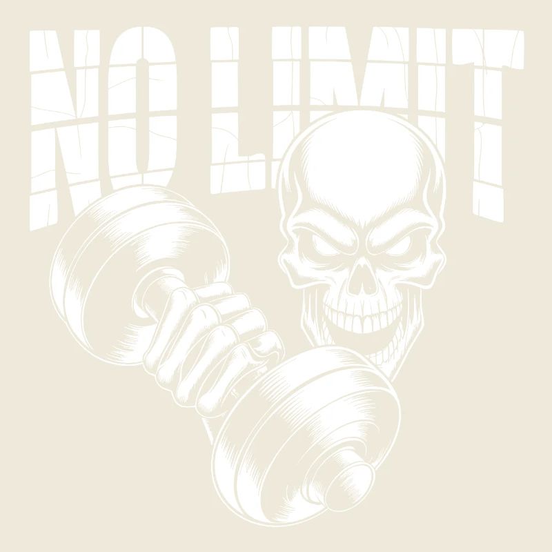No Limit Skull Bodybuilding