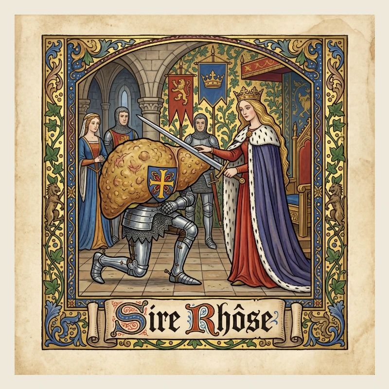 L'adoubement de Sire Rhôse !