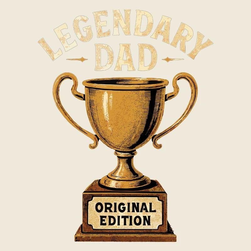 Legendary Dad – Retro Trophy Original Edition