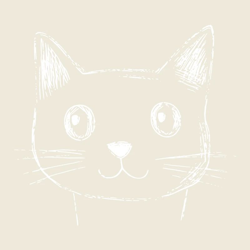 Cat Face Sketch