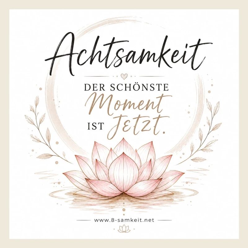 Achtsamkeit Jetzt: Der schönste Moment
