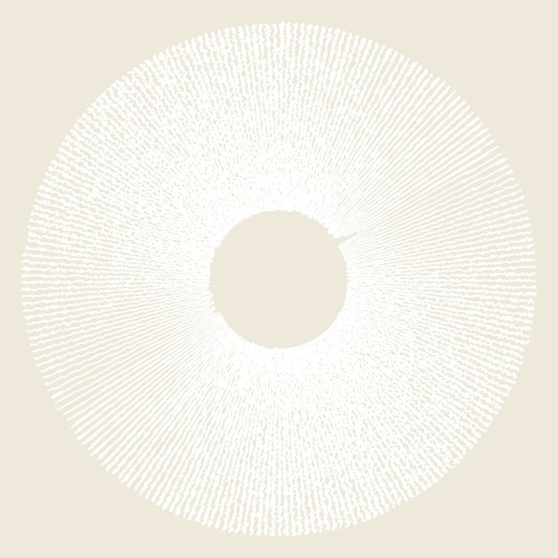 Iris-Ringburst-Radialmuster