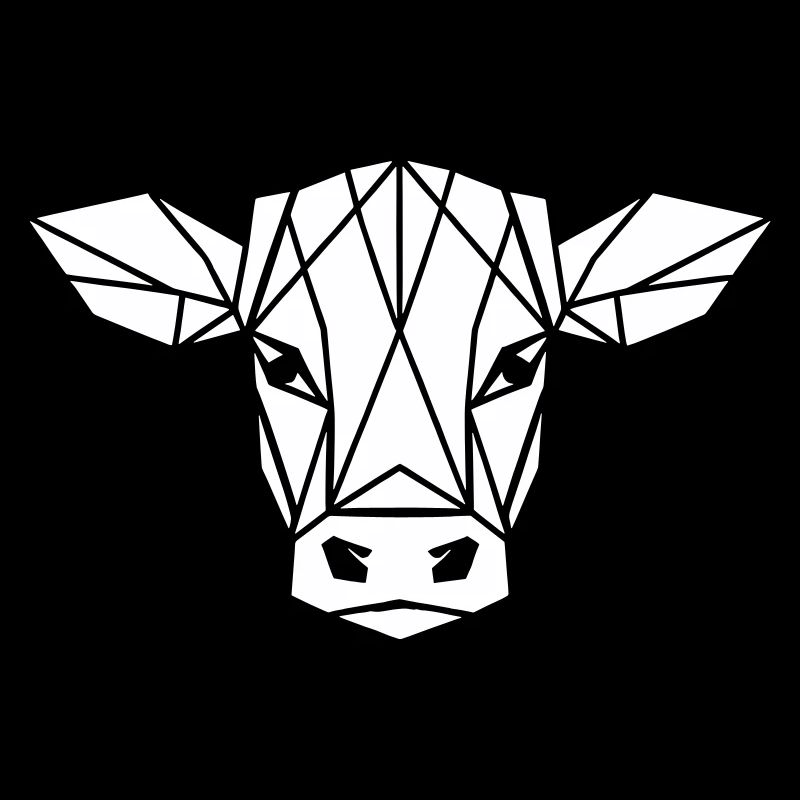 Kälbchen Polygon - Landwirt Design