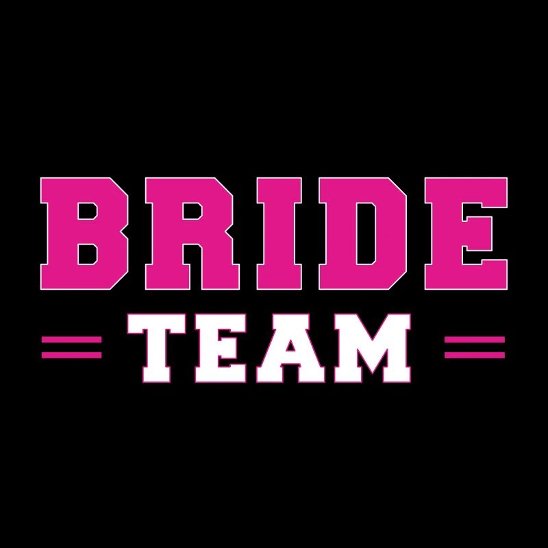 Bride Team Pink W