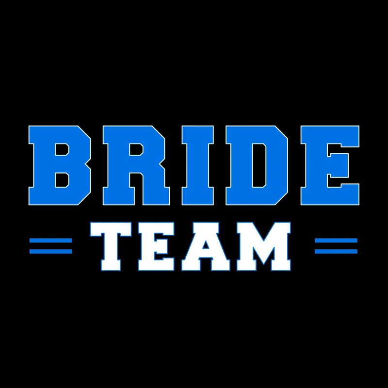 Bride Team Blue W