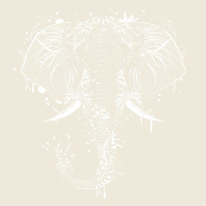 la tête d'éléphant