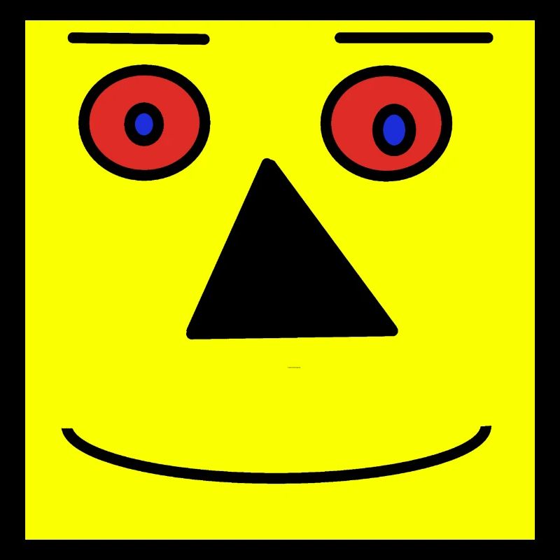 visage jaune