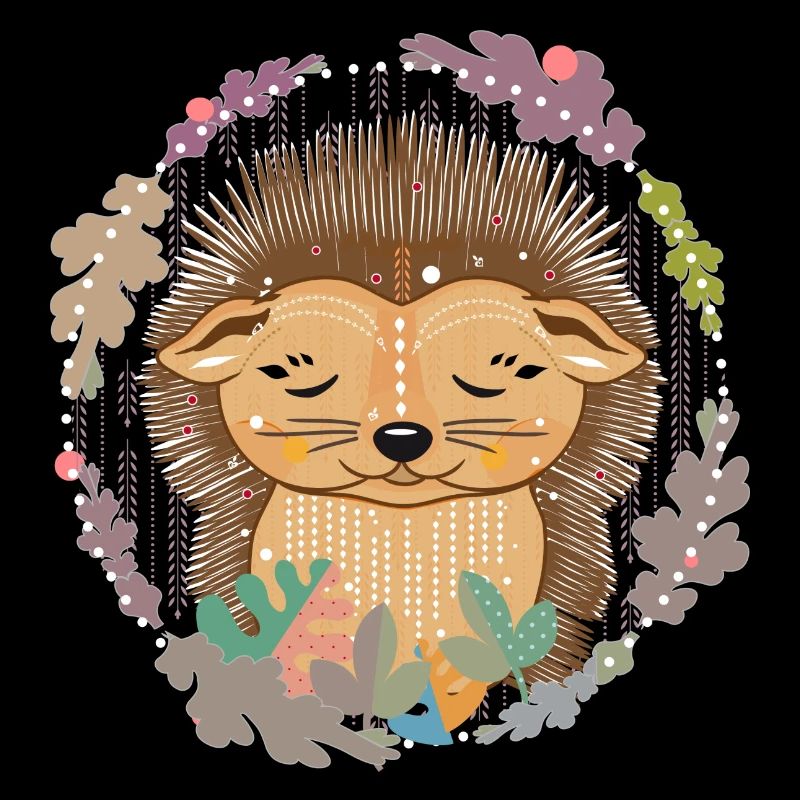 Igel im Winterschlaf