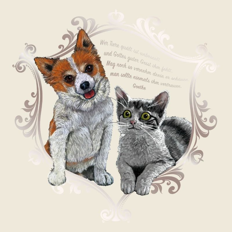 Chien chat Goethe