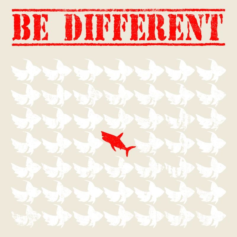 Be Different / Sei anders TShirt