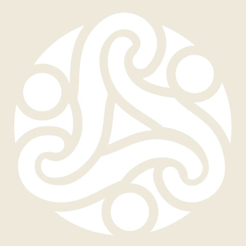 Symbole celtique de protection (blanc)