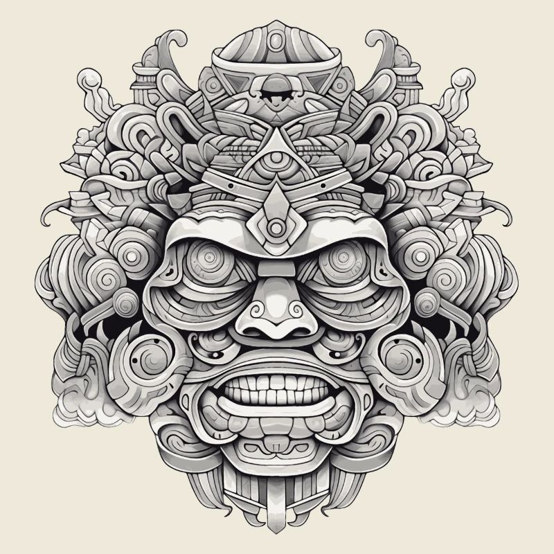 Psychedelic head