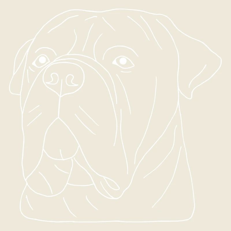 Bullmastiff Kopf