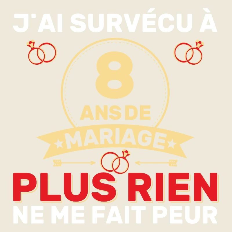 8 Ans De Mariage Noces De Coton Cadeau Mari 8eme