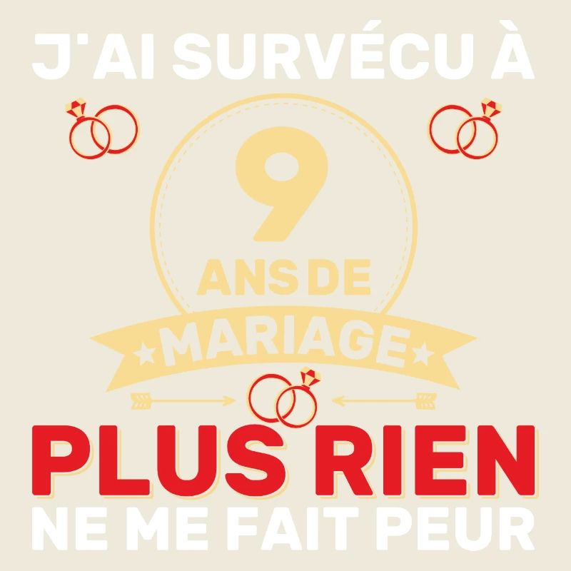 9 Ans De Mariage Noces De Coton Cadeau Mari 9eme