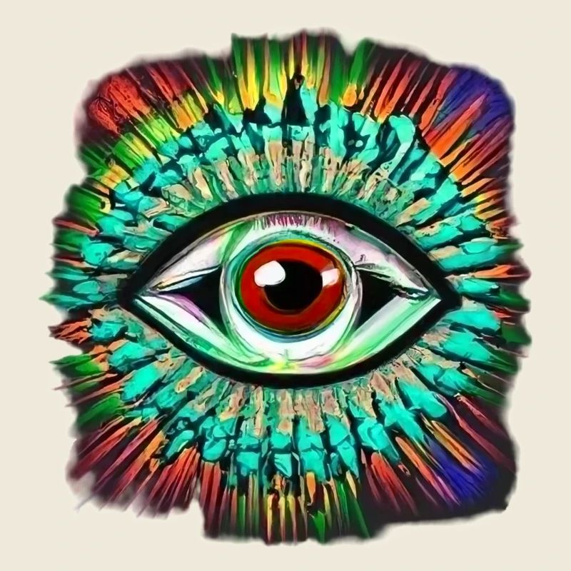 Psychedelic eye