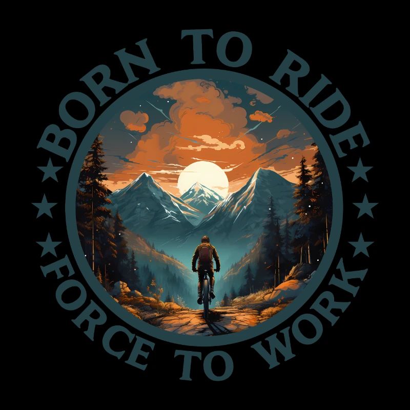 Mountainbiker Downhill MTB Mountainbikes