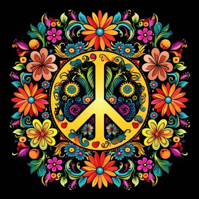 Flower Power Mandala