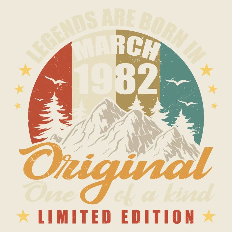 Original Legends Are Born im März 1982 🎉