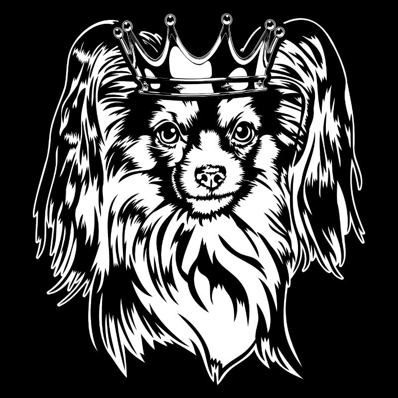 Papillon Crown Dog Chiens Wilsigns