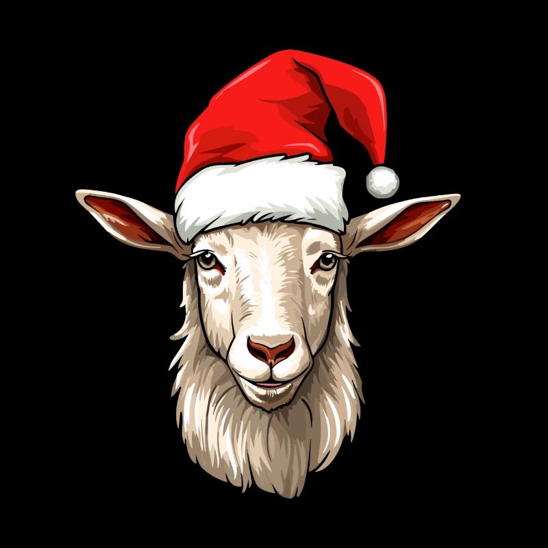 Chèvre Noël Chèvres Chèvre Hiver