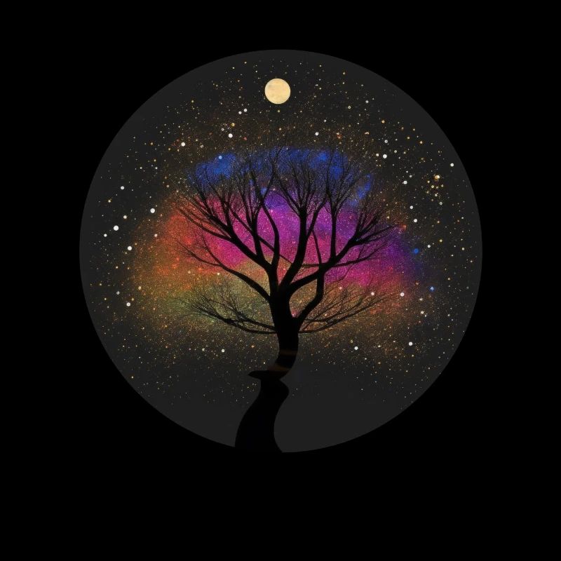 Baum im Universum