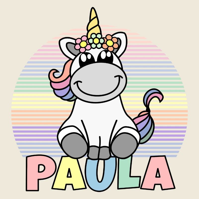 Nom de la licorne Paula