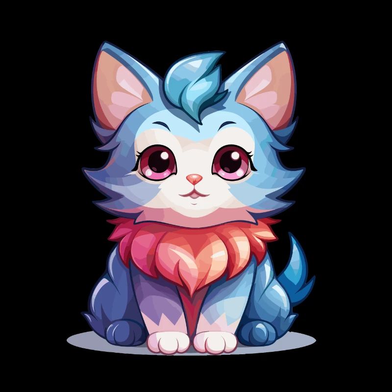 Chat - Style Kawaii