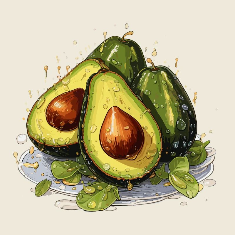 Avocado - Illustration