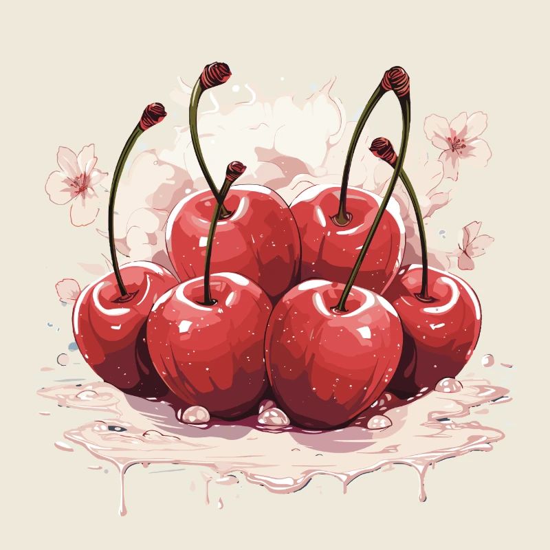 Kirsche - Illustration