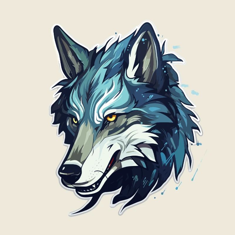 Wolf - Illustration