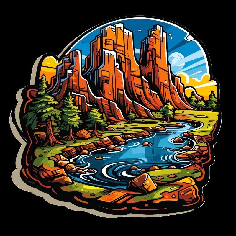 Paysage - Illustration