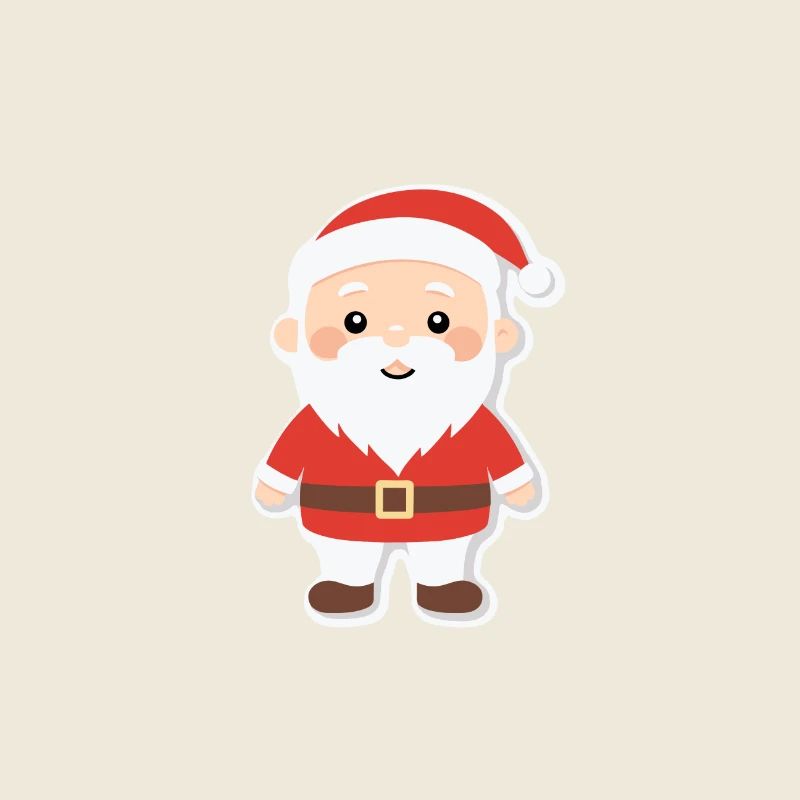 Weihnachtsmann - Illustration