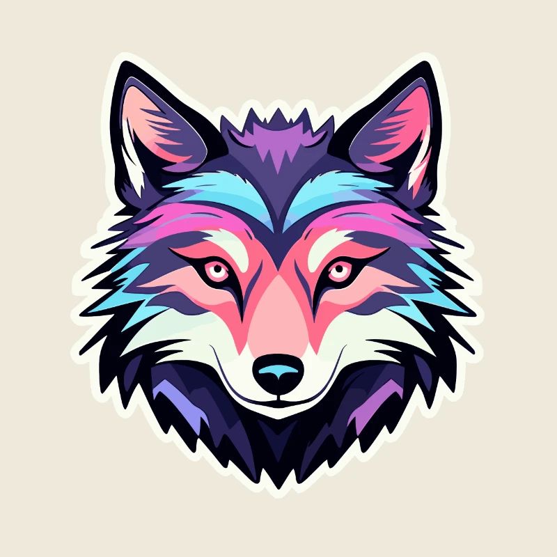Wolf Zeichnung