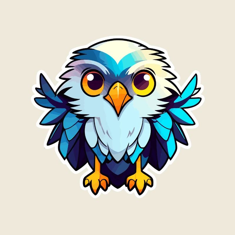 Dessin d’oiseau aigle