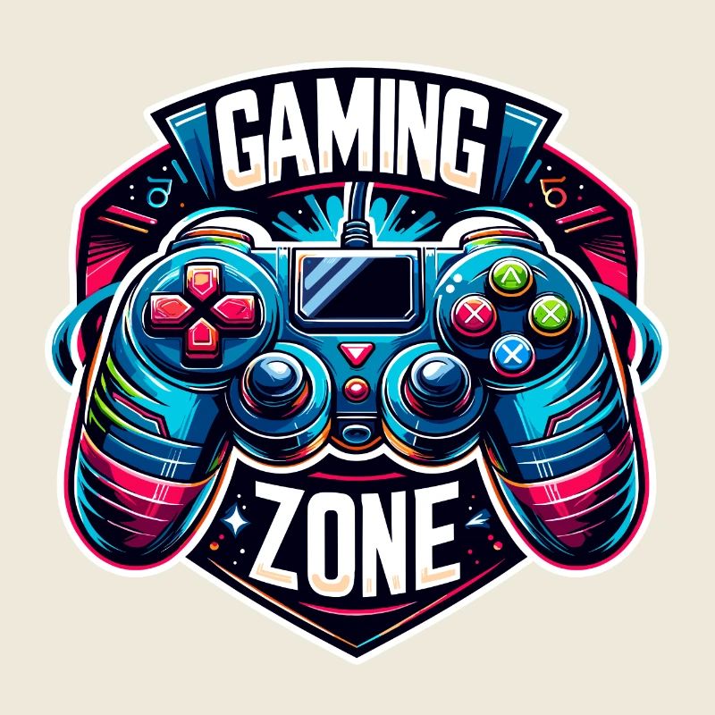 Gaming Zone - Controller Illustration