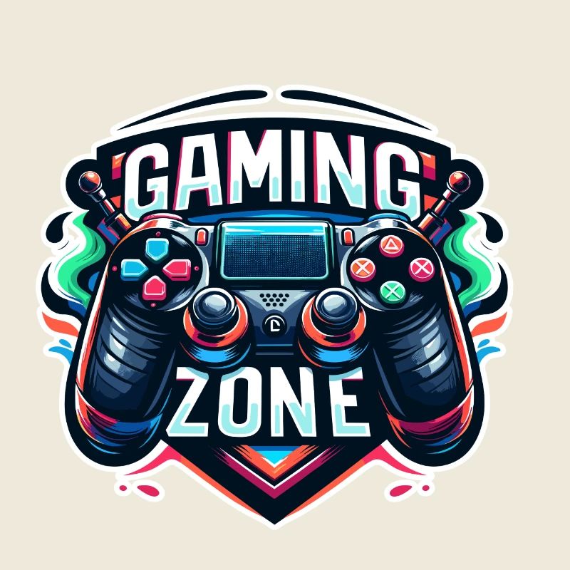 Gaming Zone - Controller Illustration