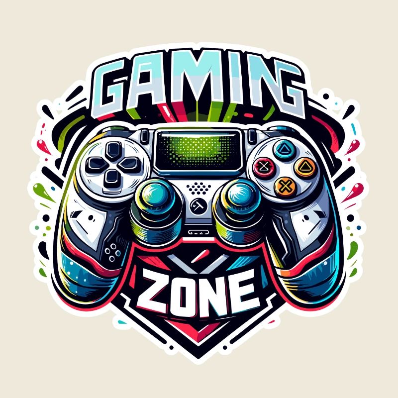 Gaming Zone - Controller Illustration