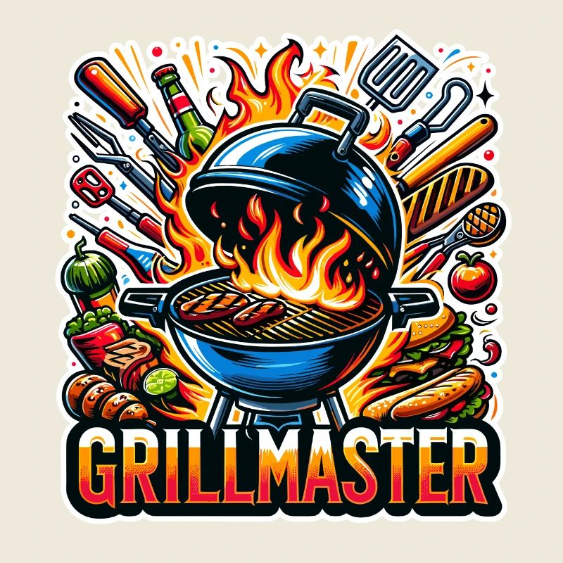 GrillMaster - Grill Illustration