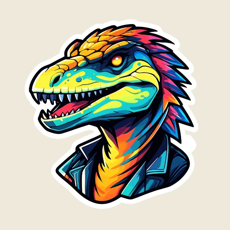 Velociraptor Dinosaur Drawing