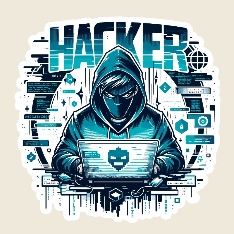 Hacker - Illustration