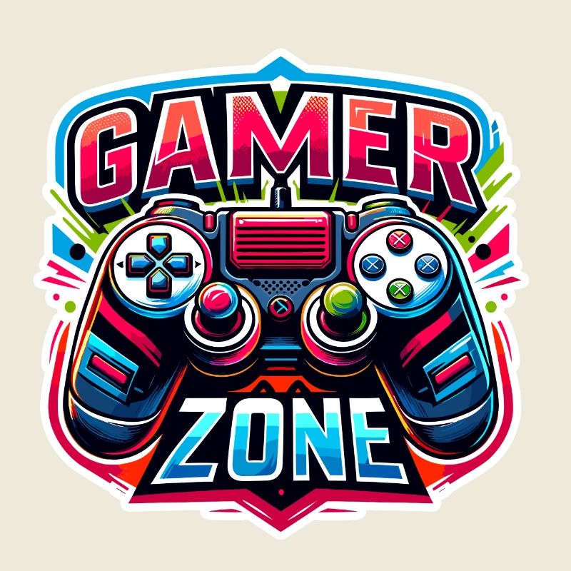 Zone de jeu - Illustration de la manette